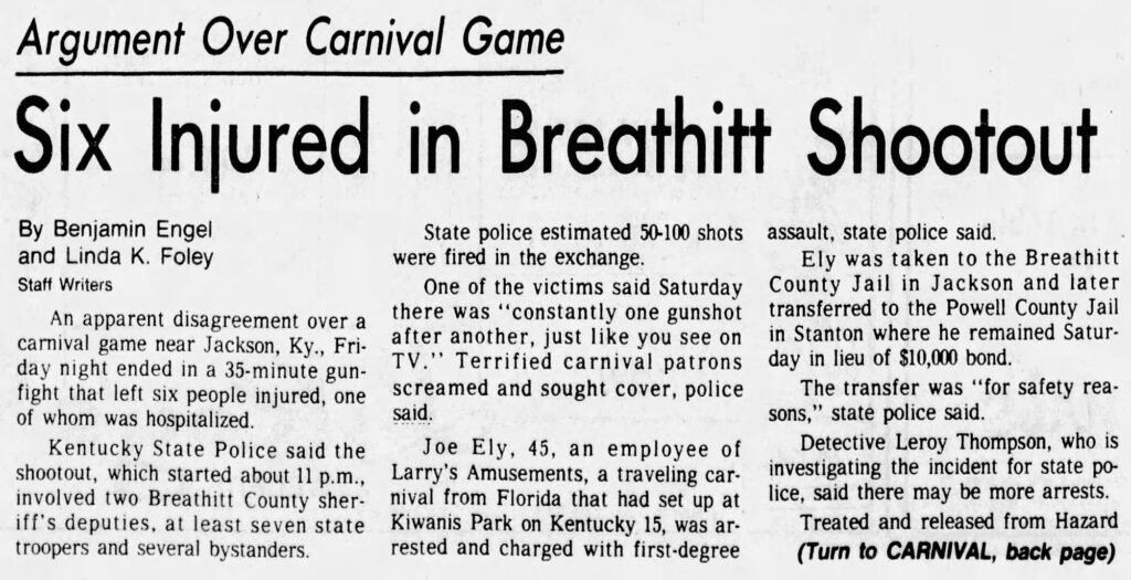 alt=Shootout in Bloody Breathitt County Kentucky