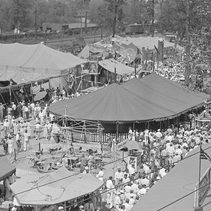 1936 Indiana State Fair Traveling Carnival History, American Circus