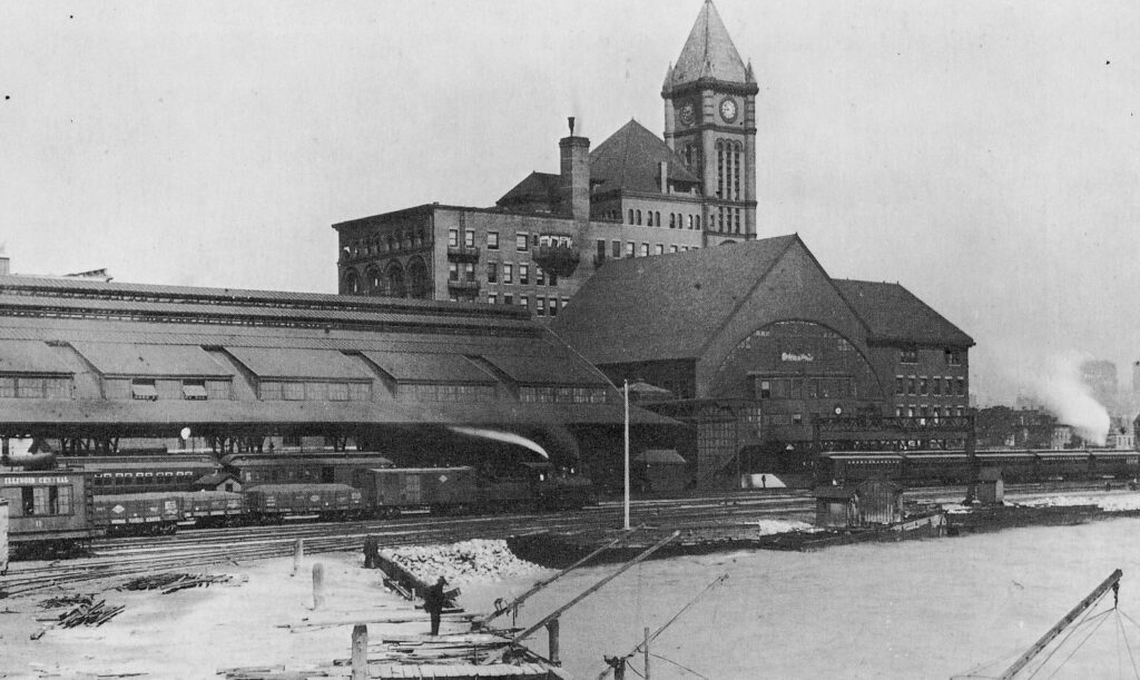 alt=Otto Schmidt builder of the first traveling midway