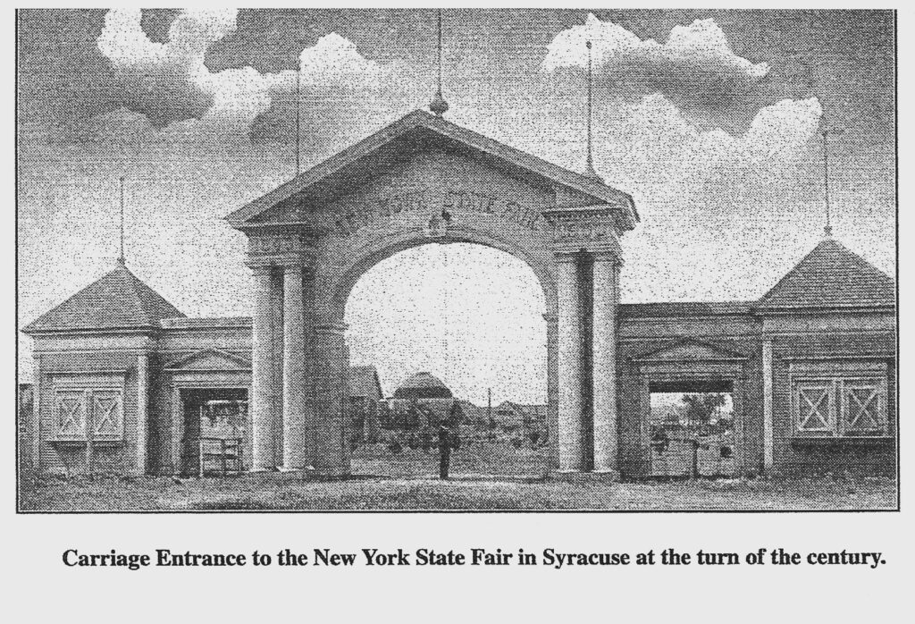 alt=Otto Schmidt opened at New York State Fair 1893