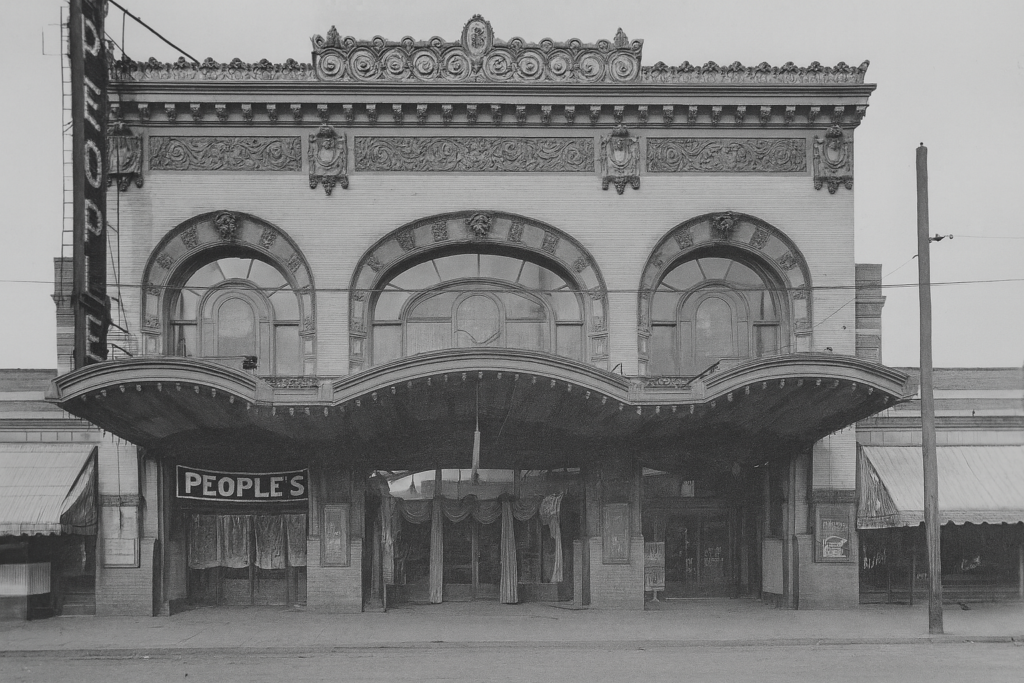 alt=Otto Schmidt workedat the Peoples Theatre