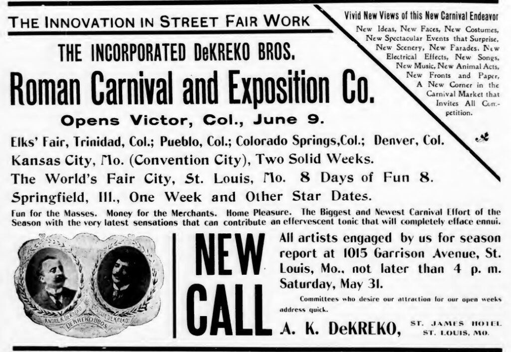 alt=DeKreko Brothers Shows