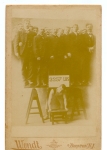 George Lavasseun (circus 'strong man') with 17 men on his back late 1800's.jpg