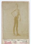 Norman green ( 'the skeleton man') on Robinson's Ten Big Shows 1889.jpg