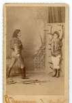 Sid Arcaris & Sister ...knife throwing act late 1800's.jpg