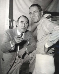 Emmett Kelly and Henry Fonda on the set of 'The General Electric Theater' TV series in 1955..jpg