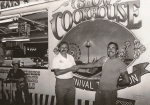 Doc and Billy O Conner with Rocky to the left 1990.JPG