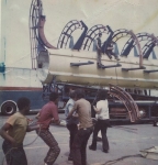 Doing it the hard way in Bridgeport Connecticut on Rocky Dell's Great American Shows..1970s.jpg