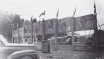 J. J. J. 'war time' front gate with a view of the front of the midway....jpg