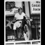 1953 Motor Drome rider.