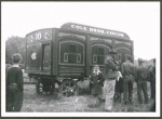 Three Arch Animal Wagon on the Cole Bros.1939.