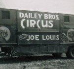 Daily Bros Circus wagon featuring the 'Great Joe Louis'.JPG