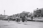 'Townies' waiting for work..Ringling Brothers Barnum and Bailey Circus 1950
