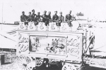 Millers 101 Wild West Shows tableau wagon.1930's
