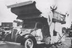 Dodsons World Fair Shows band wagon truck...1930's.JPG