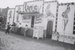 Girl show on the Penn Premire Shows midway..1955.JPG