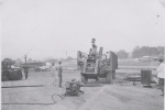Setting the Octopus center on the Cetlin Wilson Shows....1952.JPG