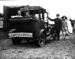 Just Married. Circus superstars Leitzel and Codona on their wedding day in 1928. (Photo by Harry Atwell, from the collection of Circus World, Baraboo, WI.).jpg