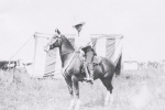 Tom Mix on his wonder horse..1930's.JPG