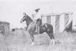 Tom Mix on horseback...1930's.JPG