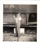 Karl Slover was a'Wizzard of Oz' midget. here on the R A S in the 1930's.jpg