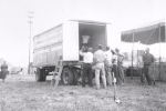 set up day on the R B B B..1950.JPG