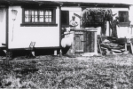 wagon carvings in winter quarters..R B B B..1930's.JPG