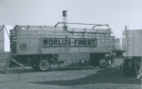 World's Finest Shows ride wagon..1950's.JPG