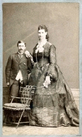 World's Tallest Woman...1880's ( Name unknown ).JPG