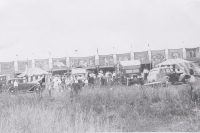 Tom Mix Circus sideshow...1930's.JPG