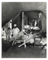 the private dressing tent of headliner Ella and husband Fred Bradna on the R B B B...1920's.jpg