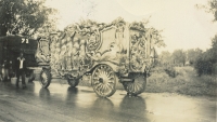 Tableau wagon..Hagenbeck Wallace Circus..1934.JPG