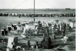 One of the first known photos of a carnival ride in America..1800's.jpg