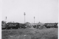 Strates Shows set up day..1961.JPG