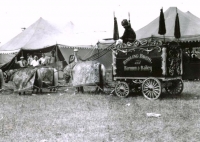 'Spec' pony float on the Ringling brothers Barnum and Baily Circus..1935