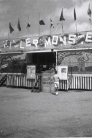 Snake Show on the Christiani Bros. show 1956.JPG