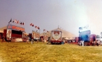 1960's circus midway.