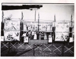 1940's. Performers On The Bally Stage