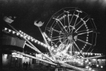 1939 Bozeman, Montana Fair Midway At Night