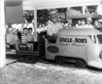 'Uncle Bob's' Streamliner Kiddie Train. 1952